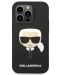 Калъф Karl Lagerfeld - Karl Head, iPhone 14 Pro, черен - 1t